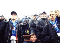 Волгоградские фанаты на выезде Факел-2000